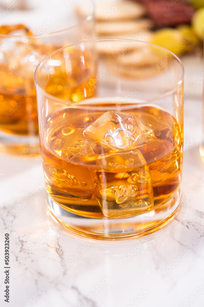 Scotch on the rocks