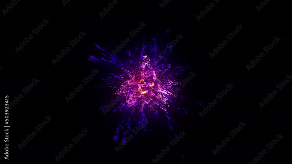 Particles splashes. Abstract backround. Glowing neon particle explosion. 4k 60 fps Footage.
Purple color. Collection: 2 of 10 Particles splashes. Abstract backround. Glowing neon particle explosion. 4k 60 fps Footage.
Purple color. Collection: 2 of 10