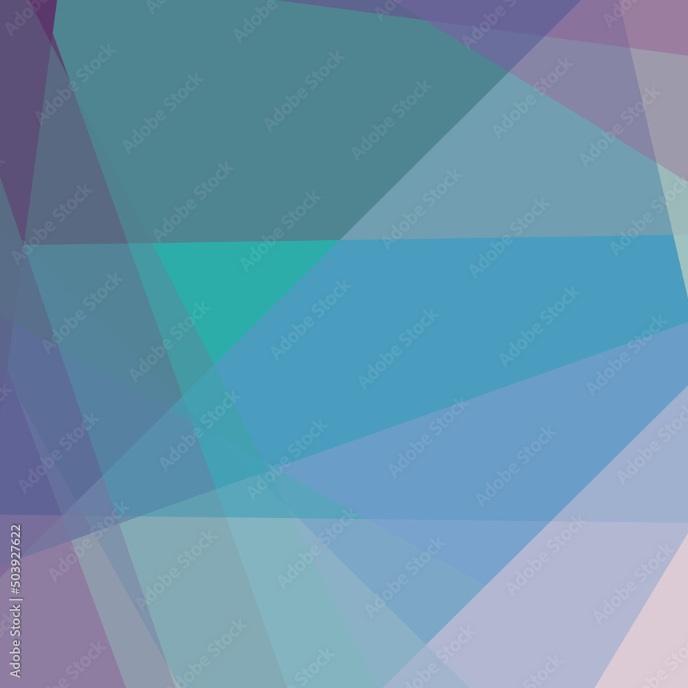 Obraz premium Abstract computational color Polygones background illustration