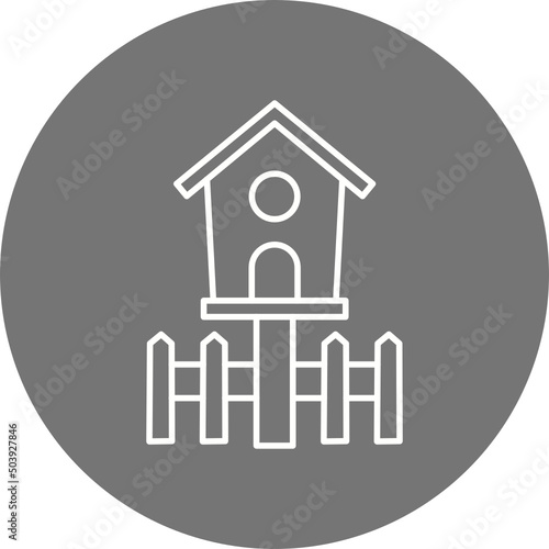 Bird house Icon Design