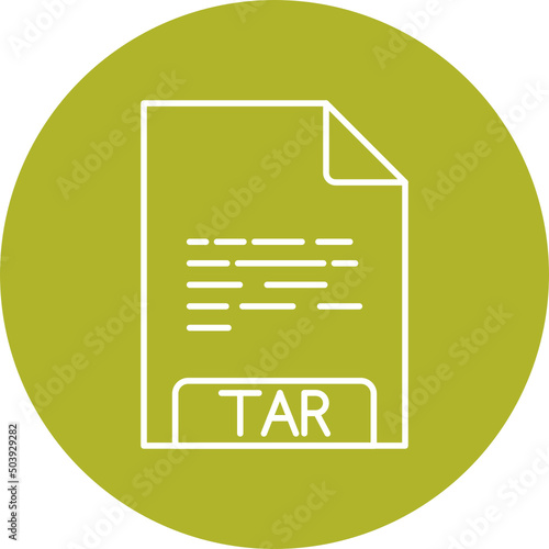 TAR File Format Icon Design