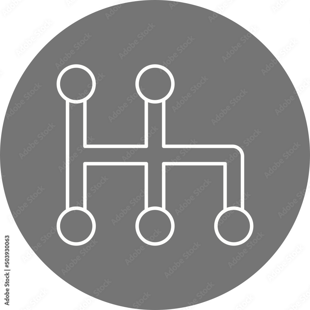 Gear shift Icon Design Gear shift Icon Design