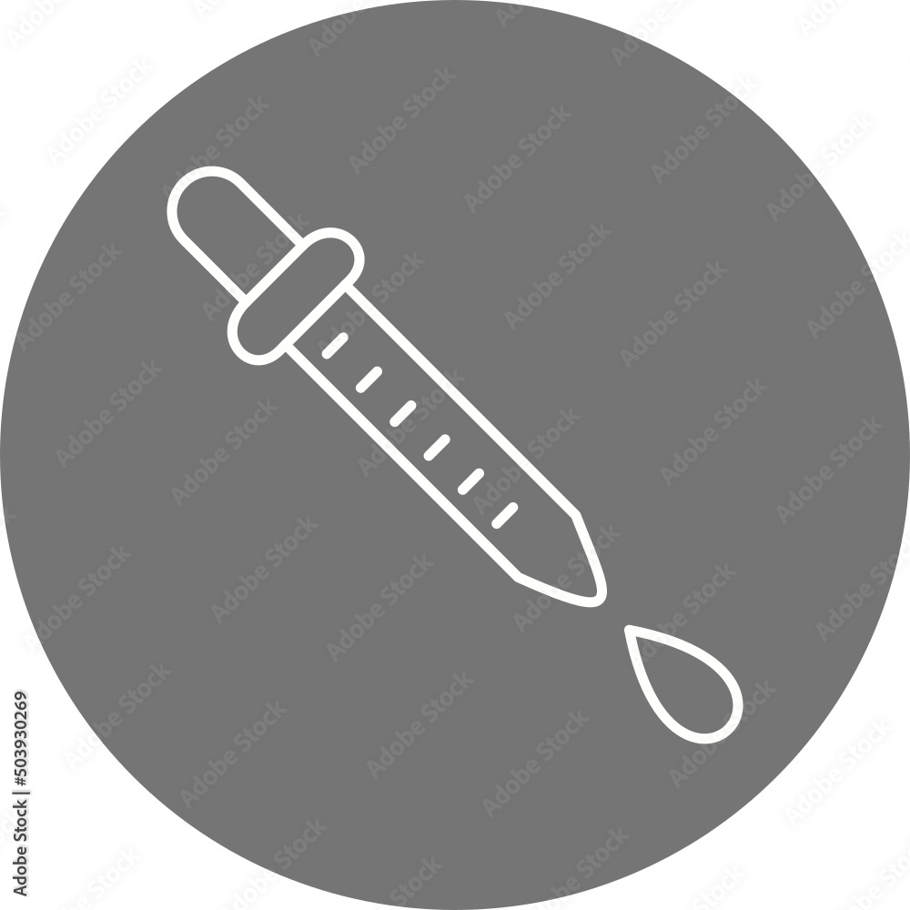Pipette Icon Design Pipette Icon Design