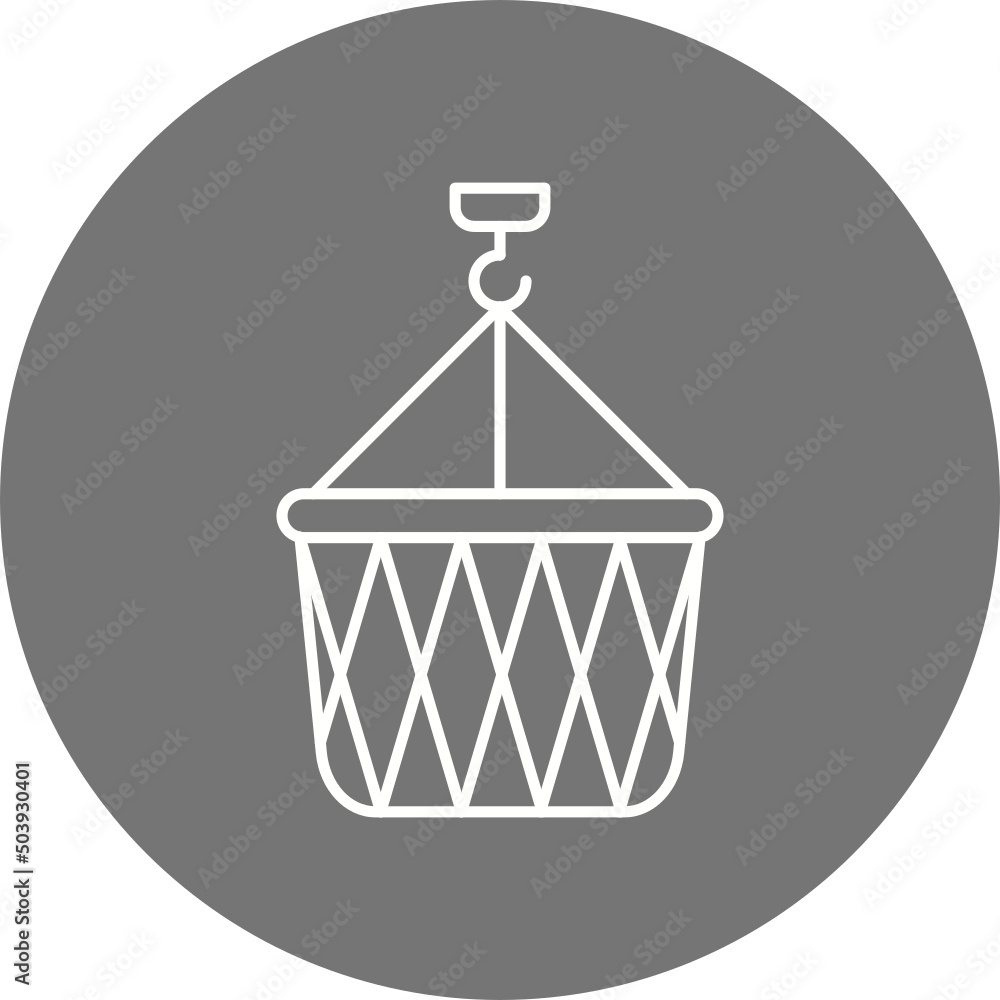 Hanging Basket Icon Design