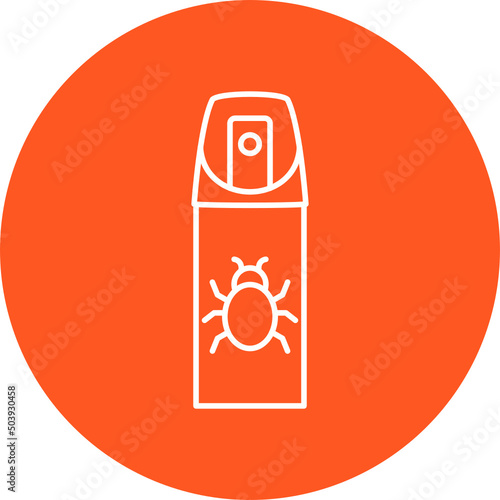 Bug Spray Icon Design
