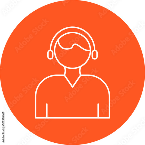 Telemarketer Icon Design