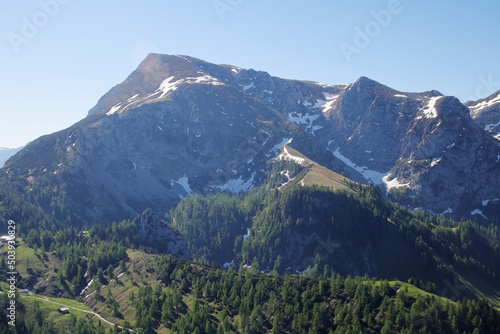 View from Jenner mountain, near Koenigsee, Germany © nastyakamysheva