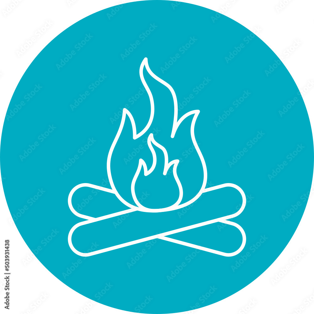 Bonfire Icon Design Bonfire Icon Design