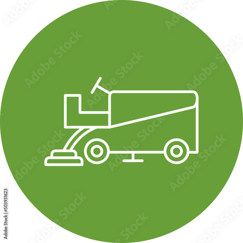 Ice Resurfacer Icon Design
