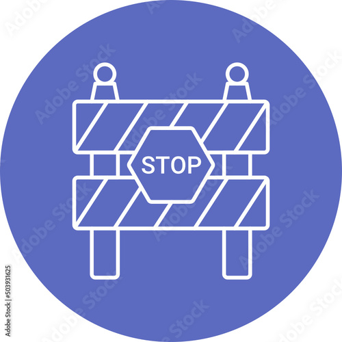 Barrier Icon Design