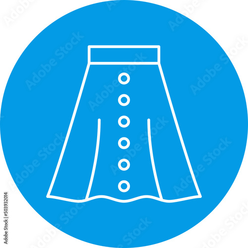 Skirt Icon Design