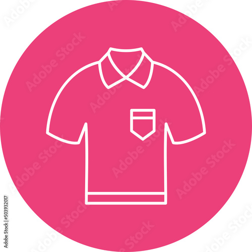 Polo Shirt Icon Design