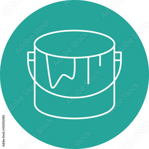 Paint Bucket Icon Design