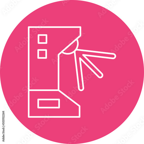Turnstile Icon Design