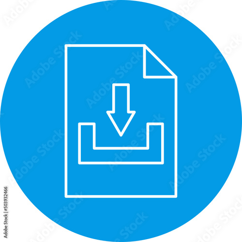 File Download Icon Design