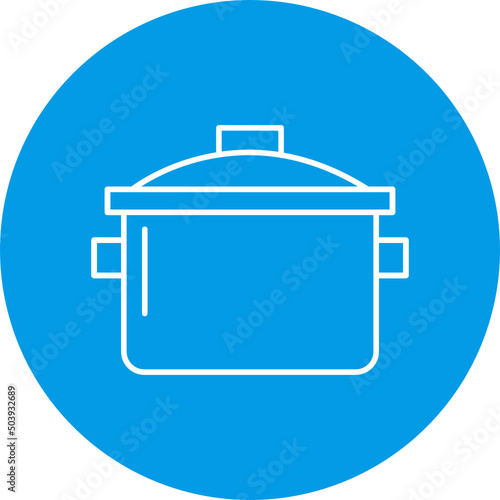 Cooking Pot Icon Design