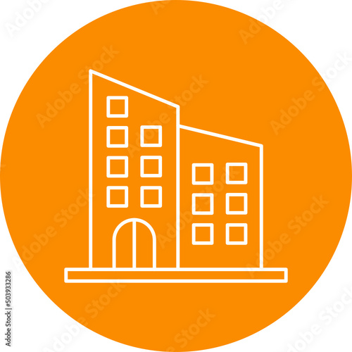 Office Building Icon Design