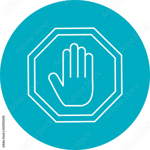 Stop Sign Icon Design