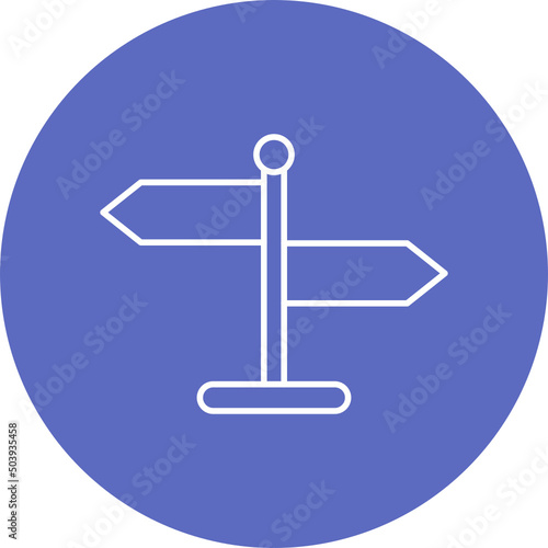Sign Board Icon Design