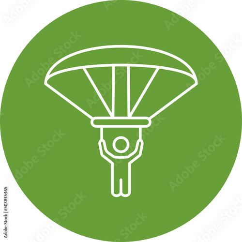 Paraglider Icon Design