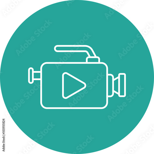 Video Recoder Icon Design