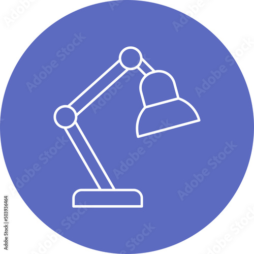 Table Lamp Icon Design