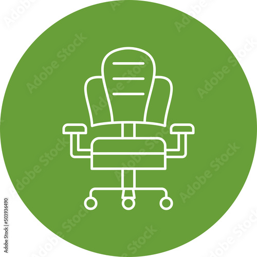 Office Chair Icon Design