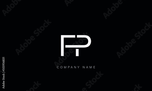 FP, PF,  Letters Logo Monogram photo