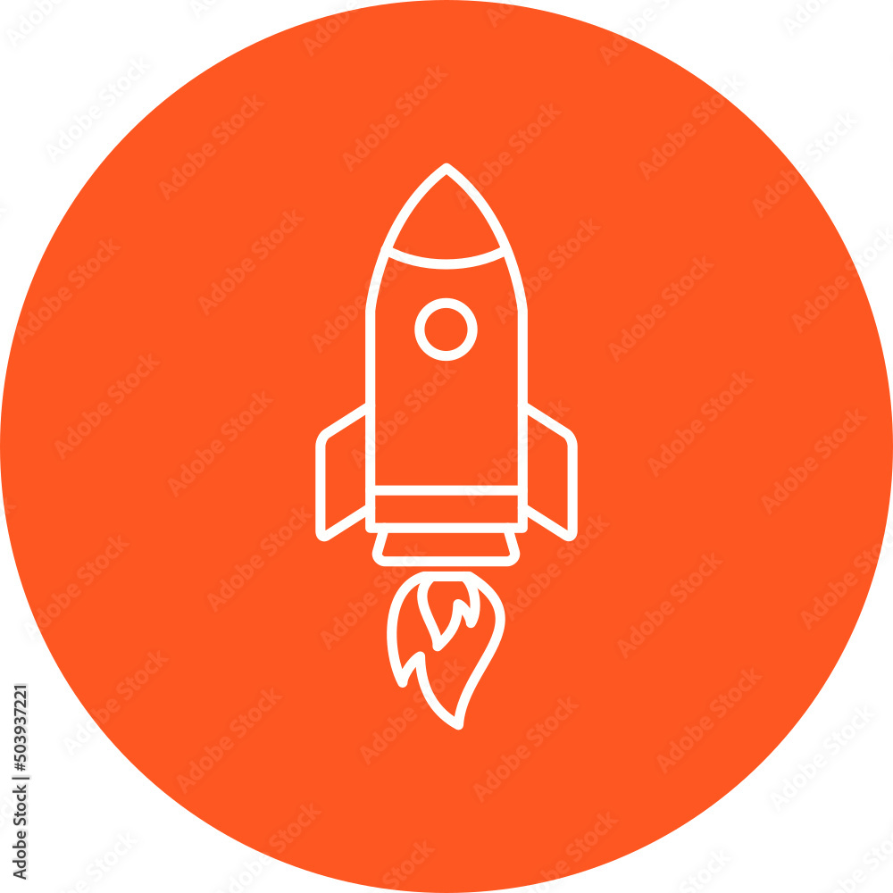 Rocketship Icon Design Rocketship Icon Design