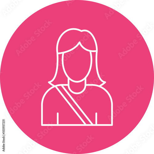 Post Women Icon Design