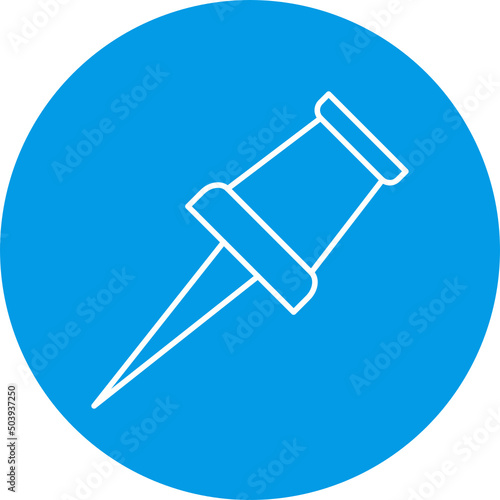Push Pin Icon Design