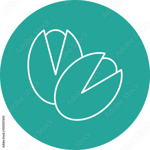 Pistachios Icon Design