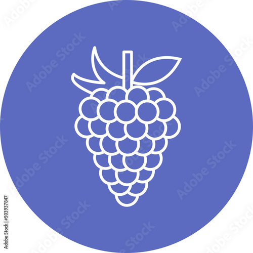 Grapes Icon Design