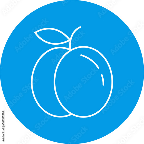 Peach Icon Design