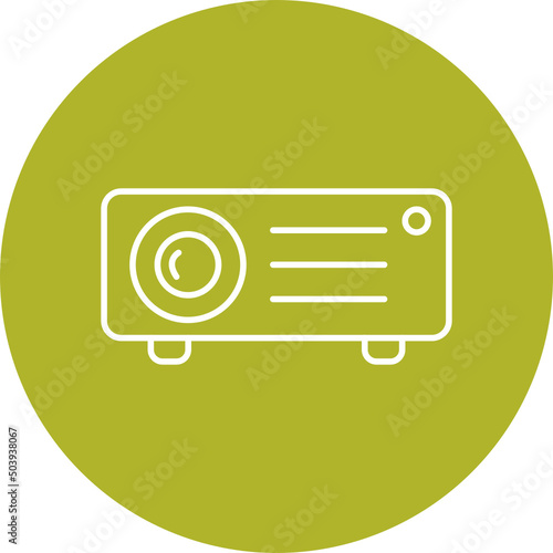 Projector Icon Design