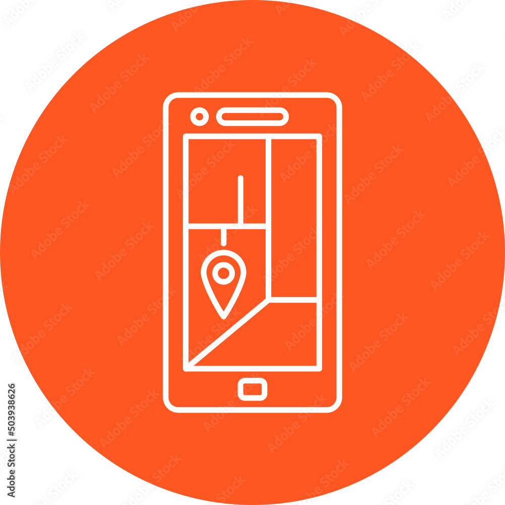 Mobile Gps Icon Design Mobile Gps Icon Design