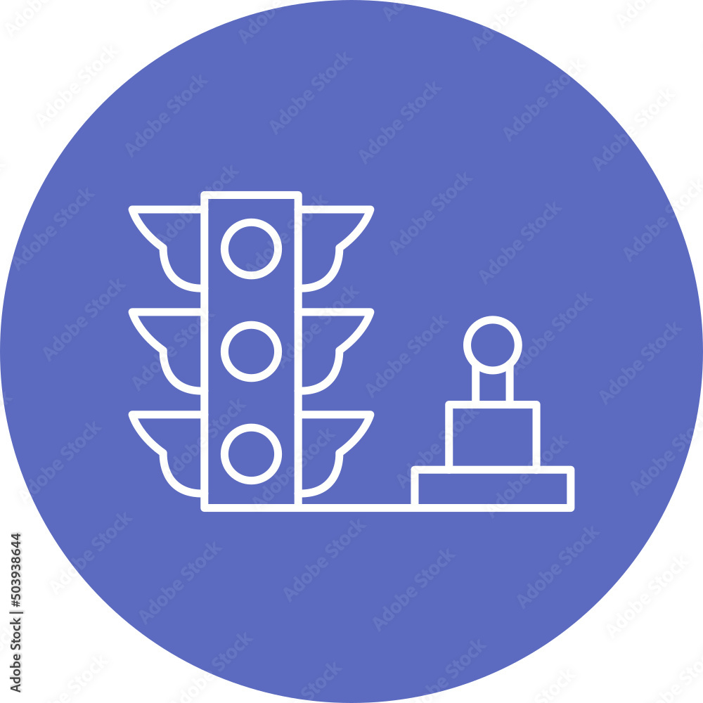 Traffice Control Icon Design Traffice Control Icon Design