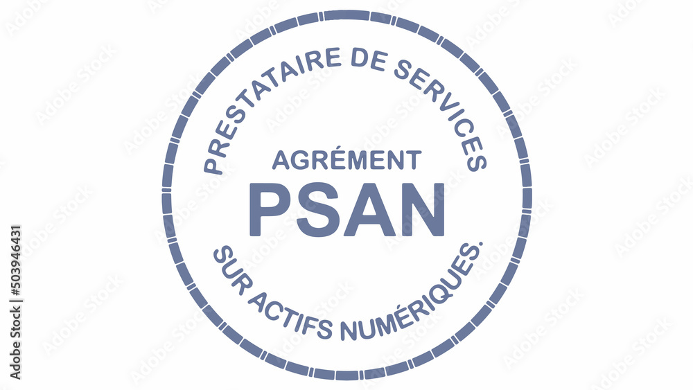 Obraz premium Enregistrement en tant que prestataire de services sur actifs numériques PSAN. Obtenir un agrément crypto actifs, crypto monnaies . Avoir l'agrément financier. Posséder l'agrément PSAN.