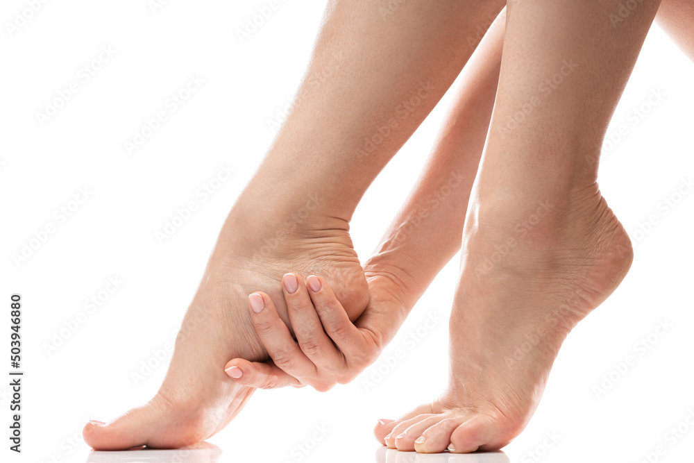 White skin on hot sale heel of foot