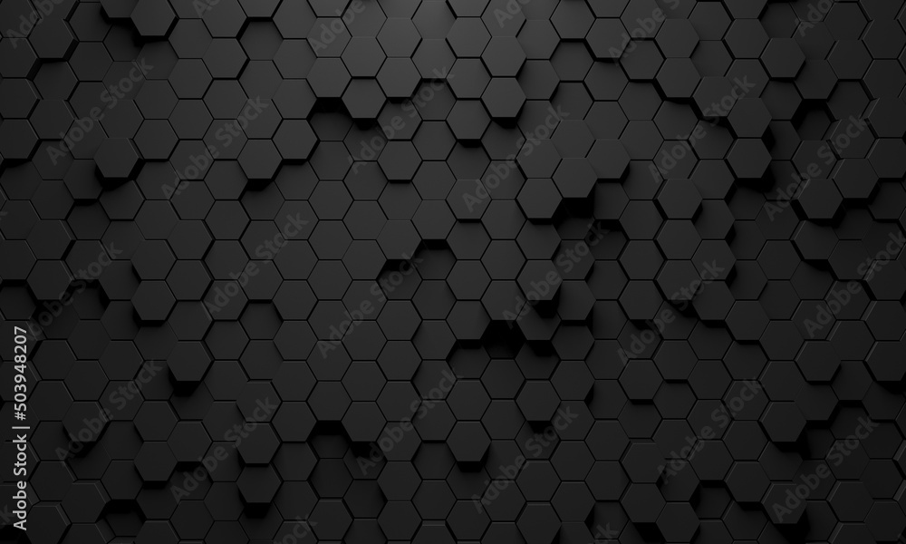 Chrome Metallic Hexagon Glossy Futuristic Background Chrome Metallic Hexagon Glossy Futuristic Background