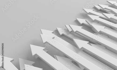 Arrows abstract marketing empty background