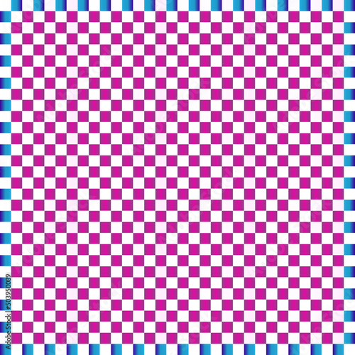 abstract vector background of blue and purple cubes