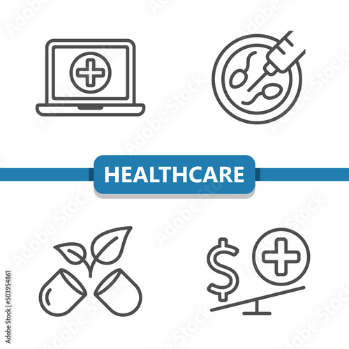 Health Care Icons. Healthcare, Medical Icon