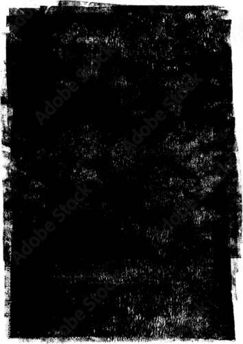 dry ink texture with a transparent background