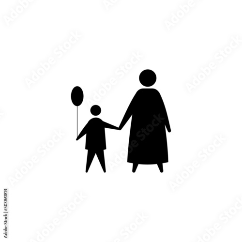 family silhouette avatar