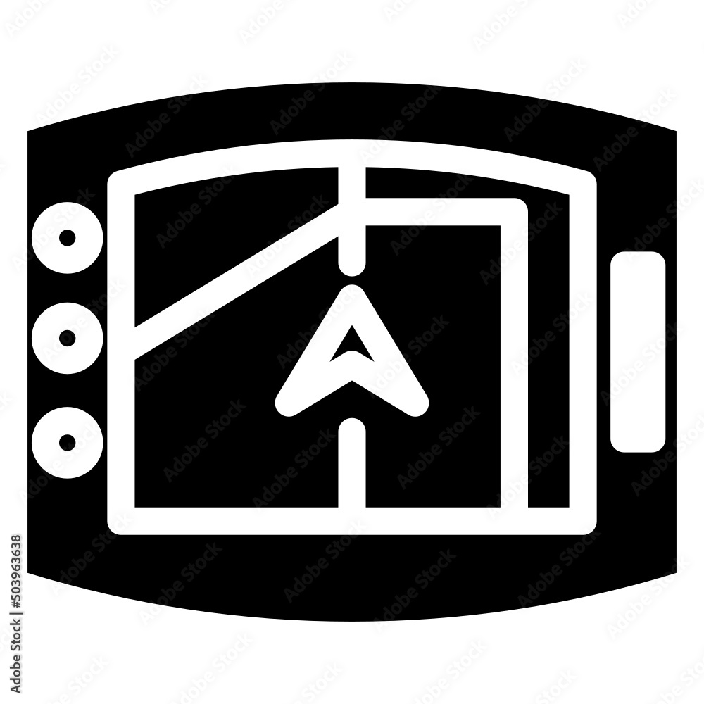 navigation icon glyph