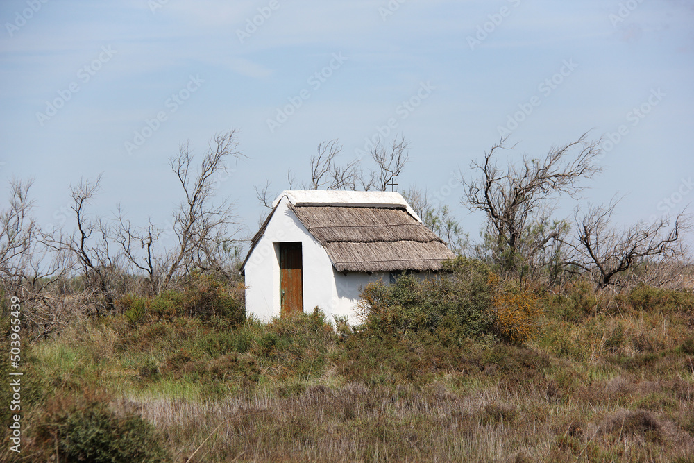 cabanon dans la campagne