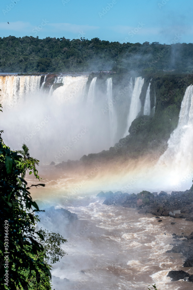 Fototapeta premium Paisaje de las Cataratas del Iguazú