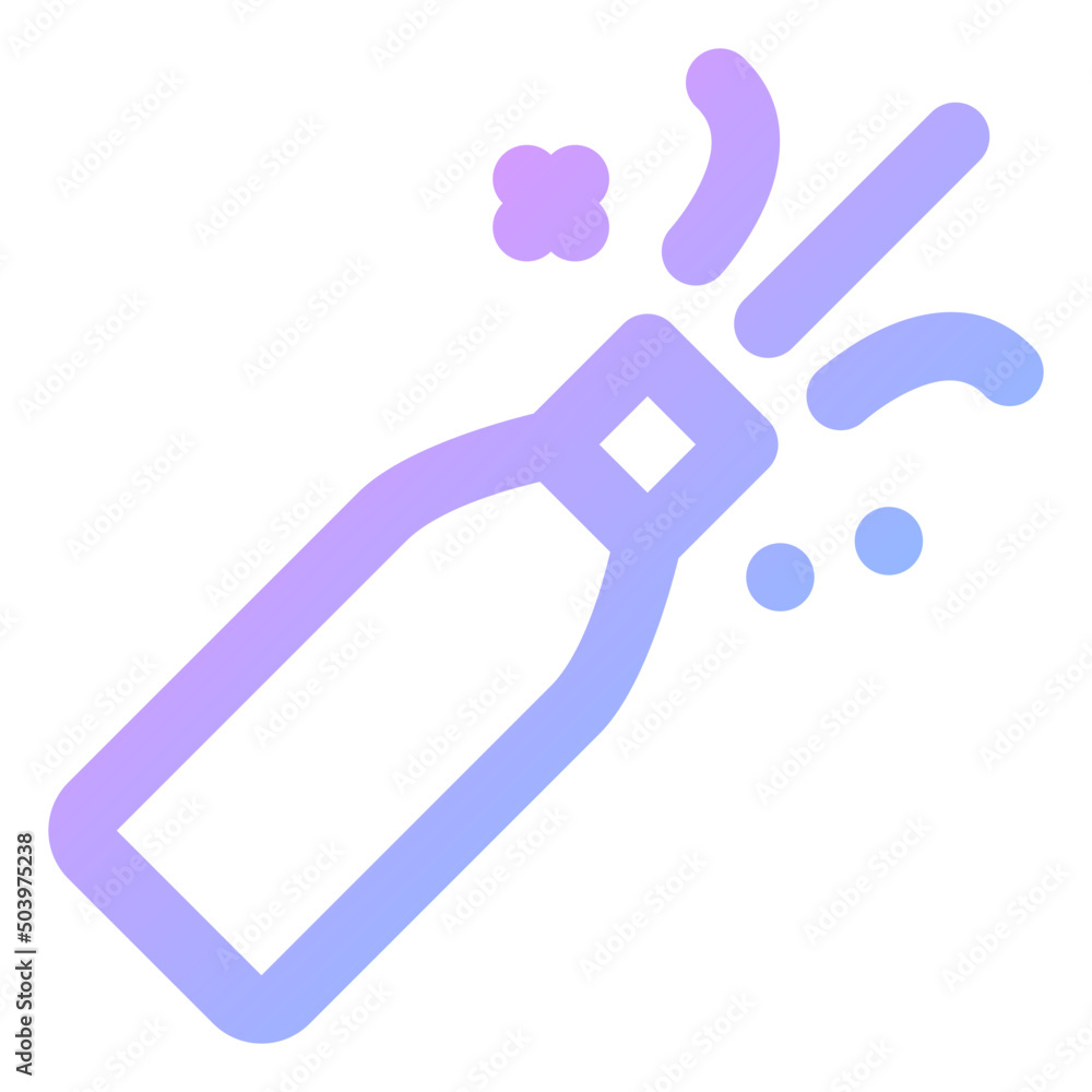 bottle gradient icon bottle gradient icon
