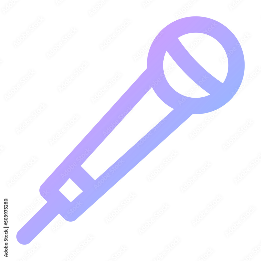 mic gradient icon mic gradient icon